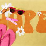 Asciugamano da spiaggia personalizzato super assorbente ad asciugatura rapida a forma di fiore di margherita con nome Multicolore disponibile Regalo d