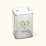 Boîte à friandises transparente personnalisée avec nom et prénom Cadeau d'anniversaire pour maman et papa d'un animal de compagnie