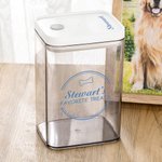 Boîte à friandises transparente personnalisée avec nom et texte Cadeau d'anniversaire pour maman papa animal de compagnie