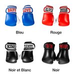 Gants de Boxe Personnalisés avec Broderie Gants en Cuir Cadeau pour Enfant