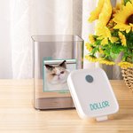 Gepersonaliseerd Clear Pet Treat Jar met foto en naam Verjaardagscadeau voor Pet Mama Papa Pet Lover