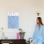 Personalized Ballet Dance Positions & Movements Tin Sign Plaque Decorative Wall Art Birthday Gift for Ballerina Ballet Lovers