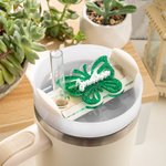 Personalized Multicolour 3D Acrylic Butterfly Tumbler Name Tag Lid Topper for 20oz to 40oz Stanley Tumbler Birthday Gift for Her