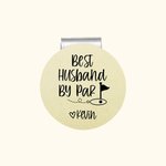Personalizado Mejor Esposo Por Par Golf Ball Marker Magnético Hat Clip con Nombre Día de San Valentín Cumpleaños Regalo para Golf Enthusiast