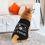 Personalised Best Friend Fist Bump Large Pet Shirts with Names Birthday Anniversary Gift for Dog Cat Lovers