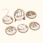 Henkilökohtainen eläinlääkäri Caduceus 3D veistämällä plaketti puinen koriste teksti syntymäpäivälahja eläinlääkäriopiskelijalle eläinlääkäriin