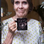 Personalisierte gesegnet zu sein genannt Nana Schmetterling Muster 11oz 15oz schwarzer Keramik-Becher mit Namen Muttertag Geschenk für sie