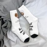Personalised Best Mom Ever Adult Heart Photo Socks Clothing Accessory Mother's Day Birthday Gift for Mom