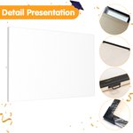 Personalized Sequin Disco Style Graduation Photo Canvas Frameless Painting Wall Art with Name Graduation Gift for Class of 2025