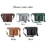 Personalizzato Multi-Comparto in pelle Forbici parrucchieri Waist Bag con nome Hairstylist Must Haves Regalo per parrucchiere Barber