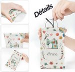 Pochette à Lunettes pour Voyage Poche de Rangement  Personnalisée Thème Couture Cadeau Anniversaire Fête des Mères pour Mère Femme