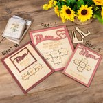 Personalisierte hölzerne Mom Puzzle Zeichen mit 1-6 Namen graviert Schreibtisch Dekoration Muttertag Geschenk für sie