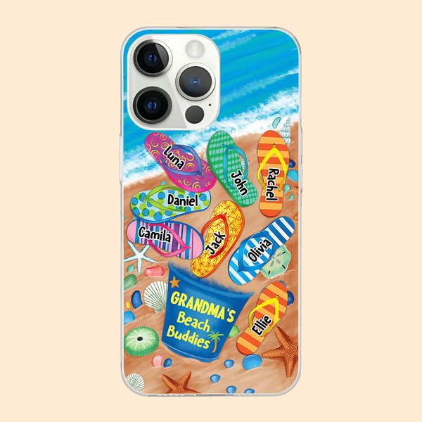 Grandma's Beach Buddies Phone Case - Engraved iPhone