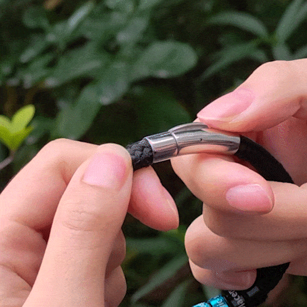 Alerta Médica de Emergencia Personalizada pulsera de identificación con texto grabado y 1-10 Anillos de Supervivencia de Emergencia Regalo para Hombres Mujeres