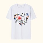 Personalized Holding Grandma Hands Floral Heart T-shirt Sweatshirt Multicolour Available Mother's Day Birthday Gift for Mom Granny