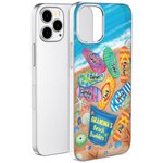 Personalized Grandma's Beach Buddies Flip Flop Phone Case for iPhone with Names Birthday Mother's Day Gift for Family