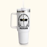 Personalisierte Drachen Sternenhimmel 40oz Name Becher für Stanley mit Deckel Stroh und Griff Geburtstag Geschenk für Leser Drachenliebhaber