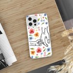 Custodia personalizzata per iPhone, festa della mamma, regalo di compleanno per lei.