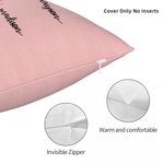 Funda de almohada personalizada Mariposa 1-14 Flores de Nacimiento con Nombre y Texto Regalo de inauguración del Día de la Madre para Ella