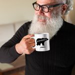 Mug Personnalisé avec Nom du Père et 1-12 Noms d'Enfants Cadeau Fête des Pères Anniversaire pour Papa Grand-Père