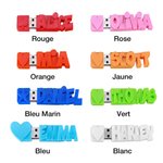 Clé USB en Impression 3D Personnalisée avec Prénom Clé USB de Mémoire 16/32/64 GB Cadeau Anniversaire pour Ami Famille | Callie