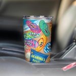 Personalized Beach Filp Flop 20oz Tumbler with 1-8 Names Birthday Father's Mother's day Gift for Family