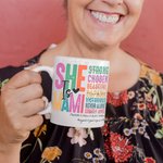 Tasse en Céramique Personnalisée avec 1-16 Noms d'Enfants Mug à Lettre Colorée Cadeau de Fête des Mères pour Maman Grand-mère