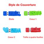 Clé USB en Impression 3D Personnalisée avec Prénom Clé USB de Mémoire 16/32/64 GB Cadeau Anniversaire pour Ami Famille | Callie