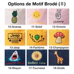 Chapeau avec Broderie Personnalisée Texte et Motif Chapeau en Coton ou Jean Cadeau Activités au Dehors pour Famille Pêcheur