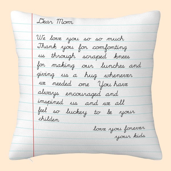 Personalised I Love you So So Much Throw Pillow Cover Home Decor Mother's Day Father's Day Gift for Family