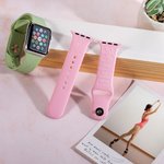 Personalisierte gravierte Tänzerin Silikonarmband für Apple Fitbit Samsung mit Namen Geburtstag Jahrestag Geschenk für Ballett Hippop Liebhaber