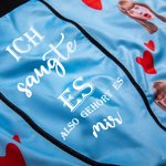 Personalisierte Gesicht Foto Boxershorts mit Liebe Herzen „ICH saugte ES ALSO GEHÖRT ES mir“ Herrenunterwäsche Valentinstag Geburtstag Geschenk