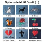 Chapeau avec Broderie Personnalisée Texte et Motif Chapeau en Coton ou Jean Cadeau Activités au Dehors pour Famille Pêcheur