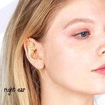 Gepersonaliseerde Oor Wrap Crawler Hook Oorbellen met Naam Geen Piercing Oor Manchet Edgy Statement Sieraden Verjaardagscadeau voor haar