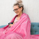 Personalisierte Multicolor 1-12 Geburt Blume und Namen weiche Fleece-Decke Muttertag Geburtstag Geschenk für Mama Oma