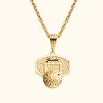 Henkilökohtainen koripallo Rebounding kaulakoru kaiverrettu nimi syntymäpäivälahja koripallo rakastaja valmentaja