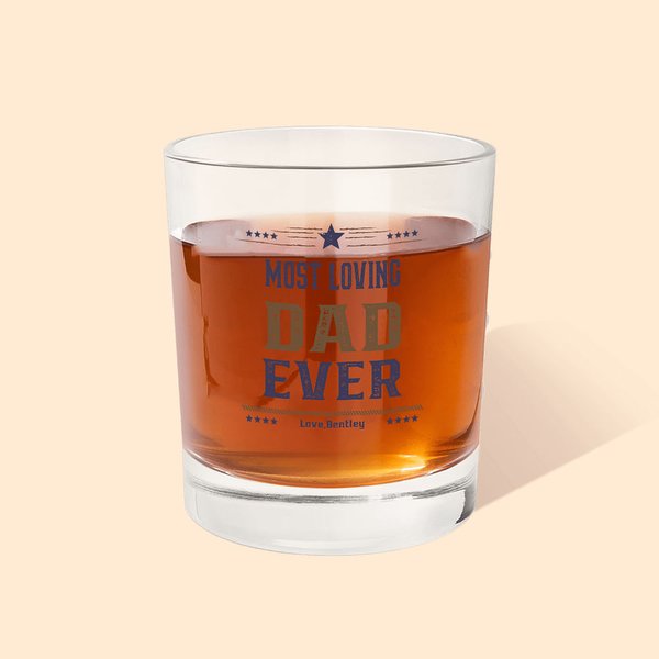 Design Your Own Custom Message Whiskey Glass