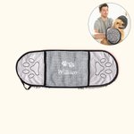 Gepersonaliseerde badhanddoek voor huisdieren met geborduurde naam en pootafdruk Microfiber superabsorberend geschenk voor huisdiereigenaar