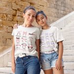 Personalisierte gesegnet zu Nana Coquette Bogen Erwachsene und Kinder T-Shirt mit biblischen Text Geburtstag religiöses Geschenk für sie