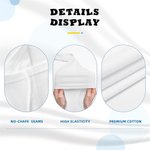 Personalisierte Happy First Vatertag 100% Baumwolle Schlafsack und Hut Swaddle Set mit Namen Vatertag neugeborenes Geschenk für Baby