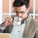 Personlig Fist Bump Daddy Team 11oz keramikmugg med titel och 1-16 namn Fars dag Födelsedagspresent till pappa farfar