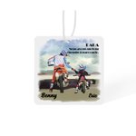 Parfum Désodorisant de Voiture Personnalisé avec Texte et Image de père et enfant Cadeau d'Anniversaire Fête des Pères pour Homme