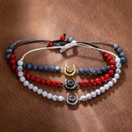 Herradura personalizada Pulsera de cuentas de proyección de fotos con Te quiero en 100 idiomas Cumpleaños Aniversario Regalo para los amantes de los caballos