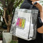 Personalisierte Dalmatiner Dots Waterproof Clear Tote Bag mit Namen Party Favor Geburtstag Geschenk für Frauen