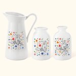 Vase en Céramique Personnalisé avec 1-9 Noms d'Enfants Cadeau Fête des Mères Famille pour Maman Grand-Mère