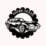 Panneau Décoratif Personnalisé avec Texte Évidé Décoration Murale Intérieure pour Atelier Garage Cadeau Fête des Pères pour Homme