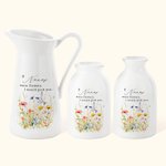 Gepersonaliseerde If Mom Nana Were Fowers I'd Pick You Bloem Keramische Vaas Home Decoratie Moederdagcadeau voor Mam Oma