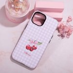 Personalized Coquette Pink Ribbons Bow Tie Pattern TPU Phone Case for iPhone with Name Birthday Gift for Her