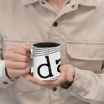 Personalised Repeating 2-7 Names Ceramic 11oz Mug Birthday Father's Day Gift for Family Father