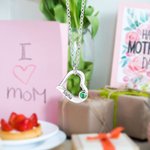 Personalisierte gravierte Herz-Halskette mit 1-5 Namen und Geburtssteinen Geburtstag Jahrestag Geschenk für sie